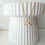 Sunrise Sunset Mountain Necklace