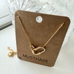 Interlocking Link Necklace