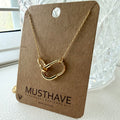 Interlocking Link Necklace