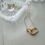 Interlocking Link Necklace