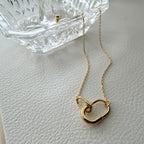 Interlocking Link Necklace