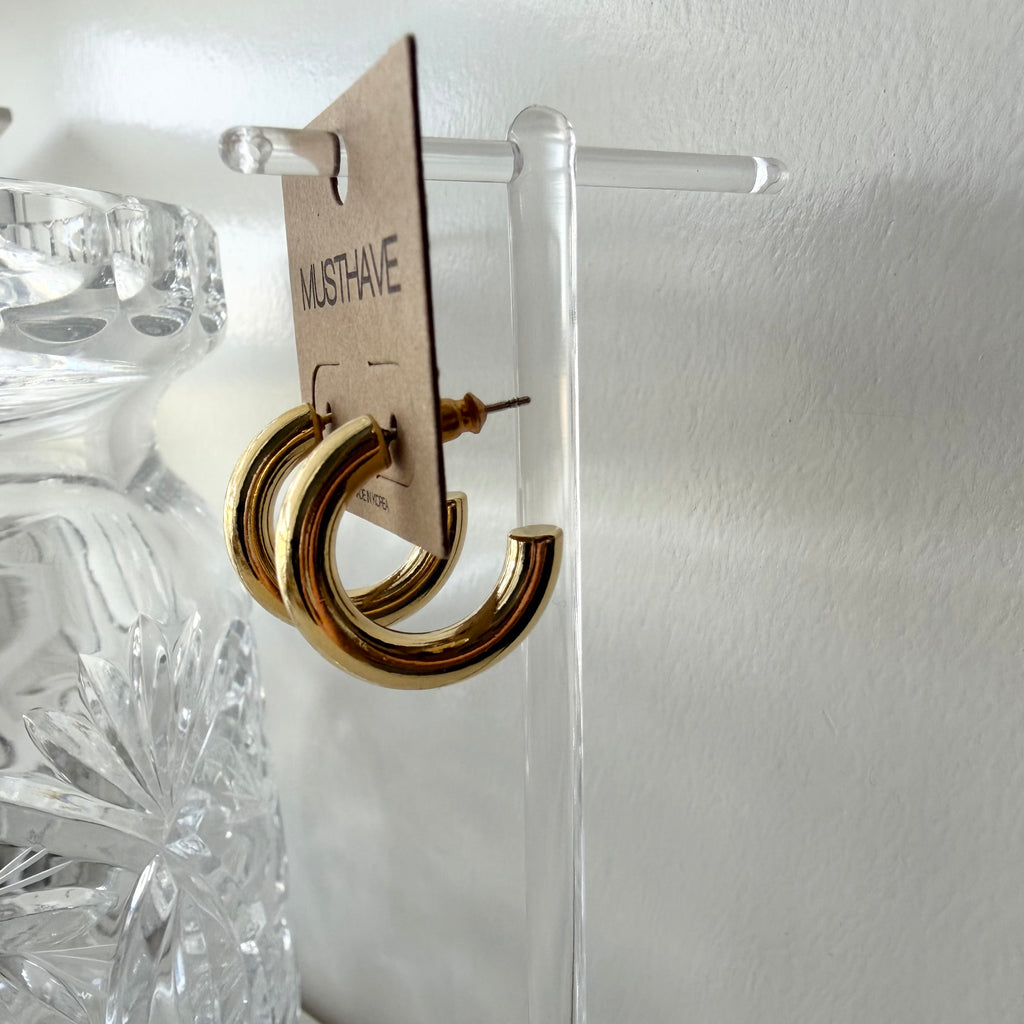 Easy Hoop Earrings