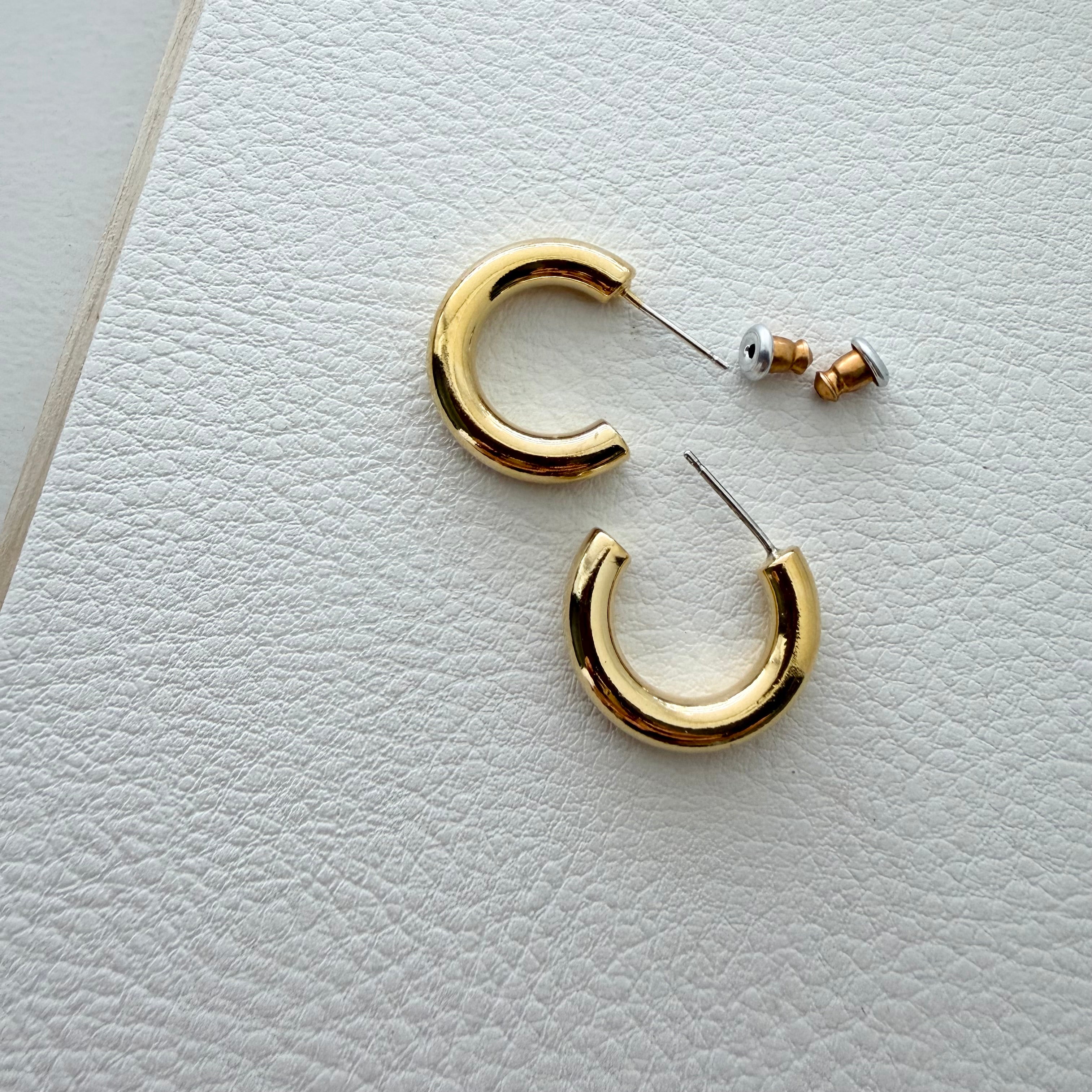 Easy Hoop Earrings