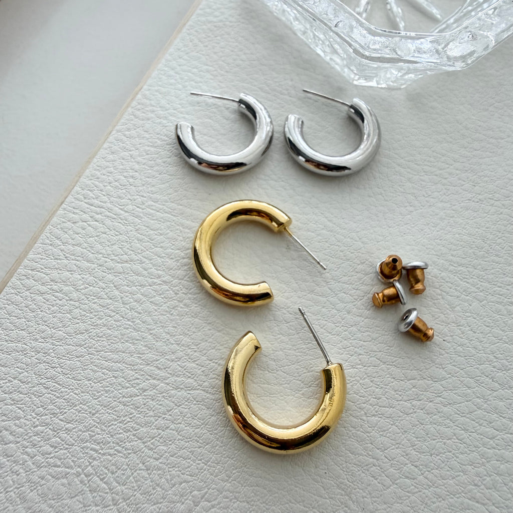 Easy Hoop Earrings