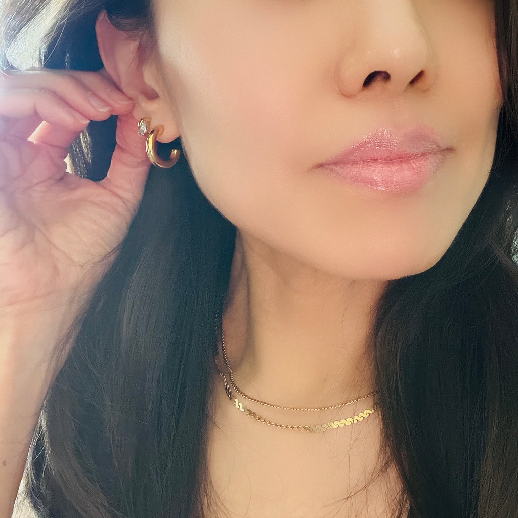 Easy Hoop Earrings