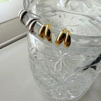Split Dome Earrings