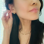Split Dome Earrings