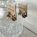 Split Dome Earrings