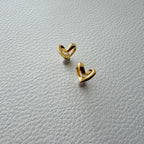 Wavy Heart Earrings