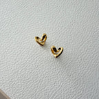 Wavy Heart Earrings