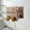 Interlocking Coil Earrings