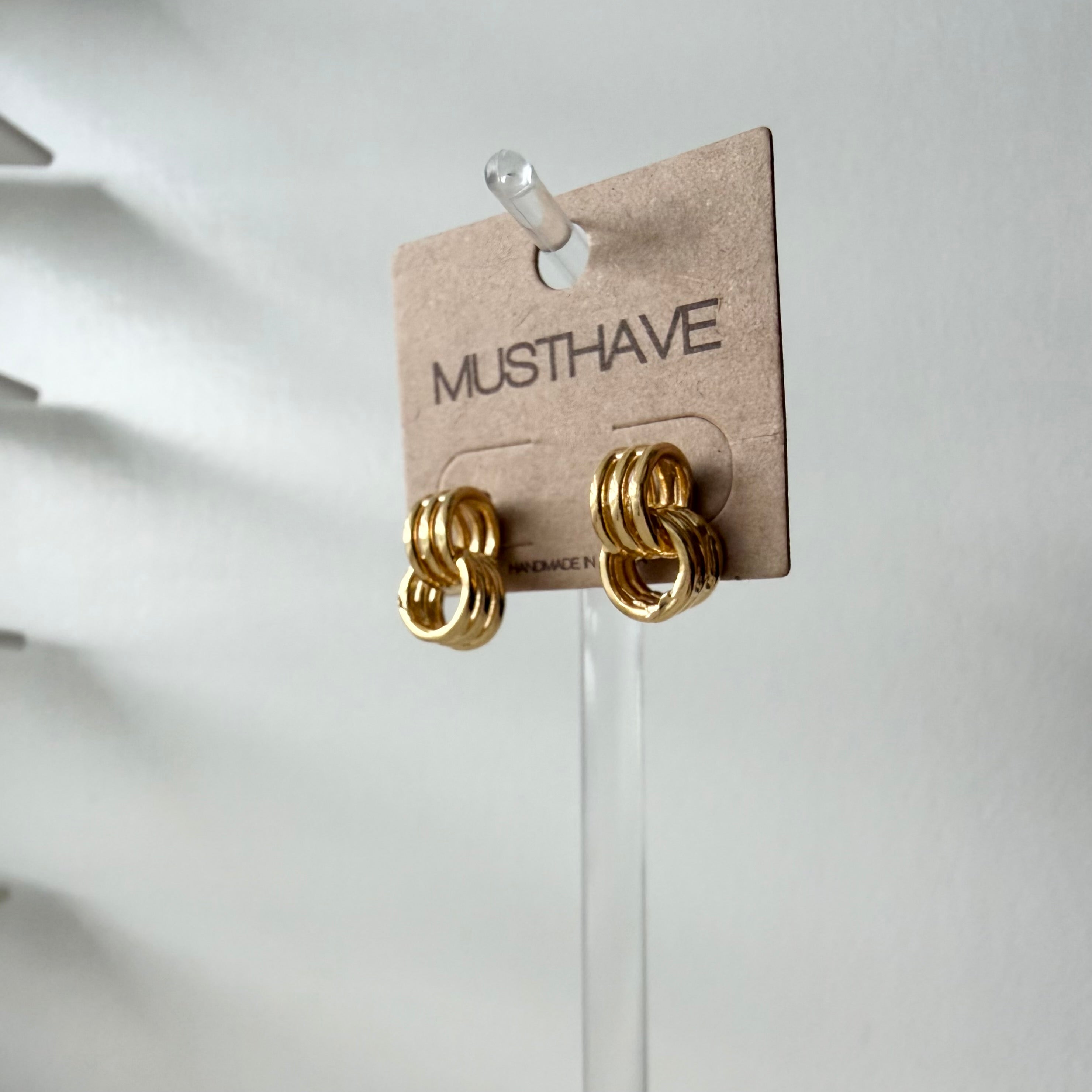 Interlocking Coil Earrings