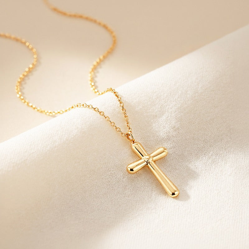 Simple Cross Necklace