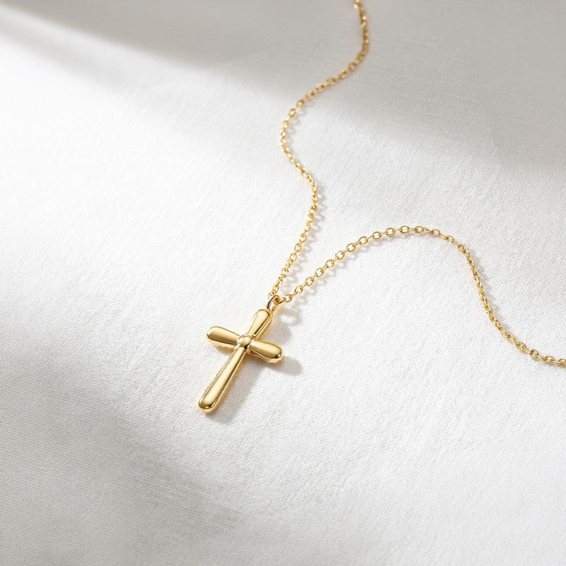 Simple Cross Necklace