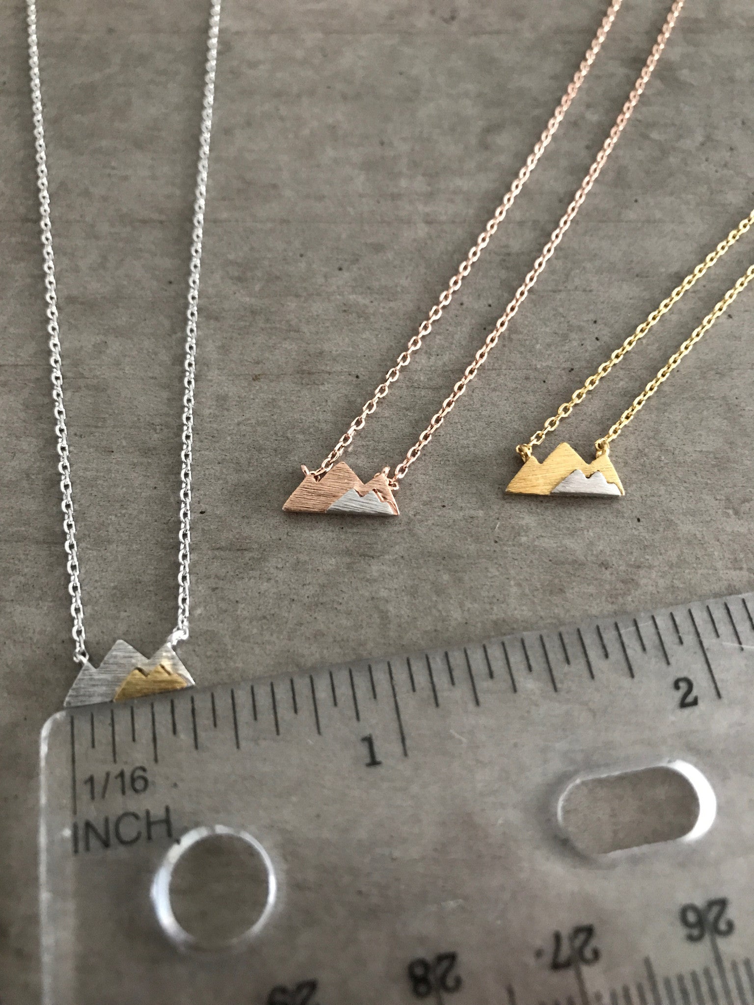 Mountain Stack Necklace