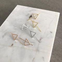 Triangle Stick Earrings