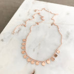 Disc Charm Necklace