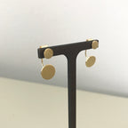 Front-Back: Double Disc Earrings