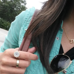 Flawless Disc Ring
