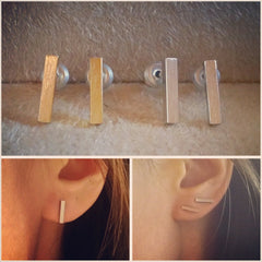 Short Bar (Staple) Earrings