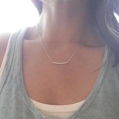 Curved Bar Necklace