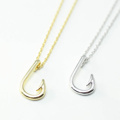 Fisherman's Hook Necklace