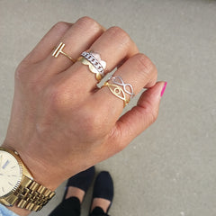 Evil Eye Band Ring