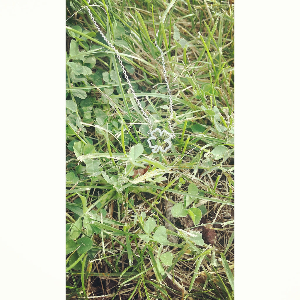 Clover / Shamrock (Open) Necklace