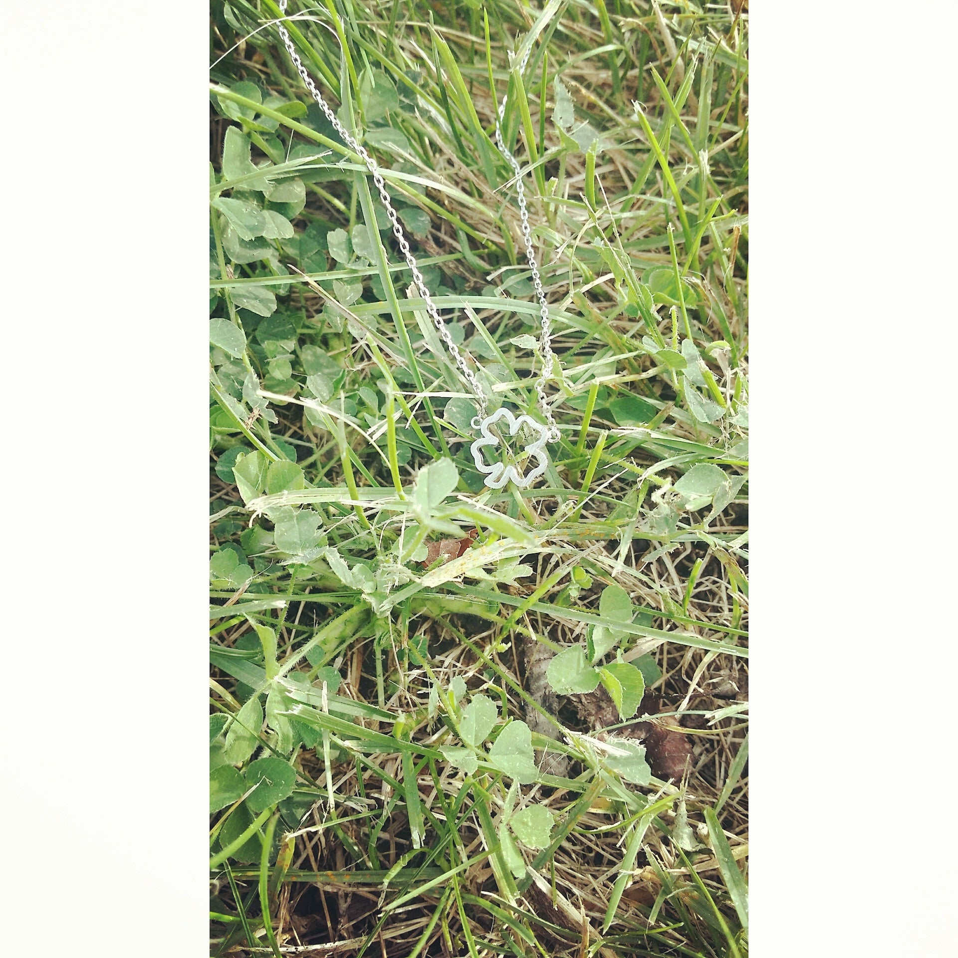 Clover / Shamrock (Open) Necklace