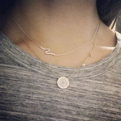 Flawless Disc Necklace