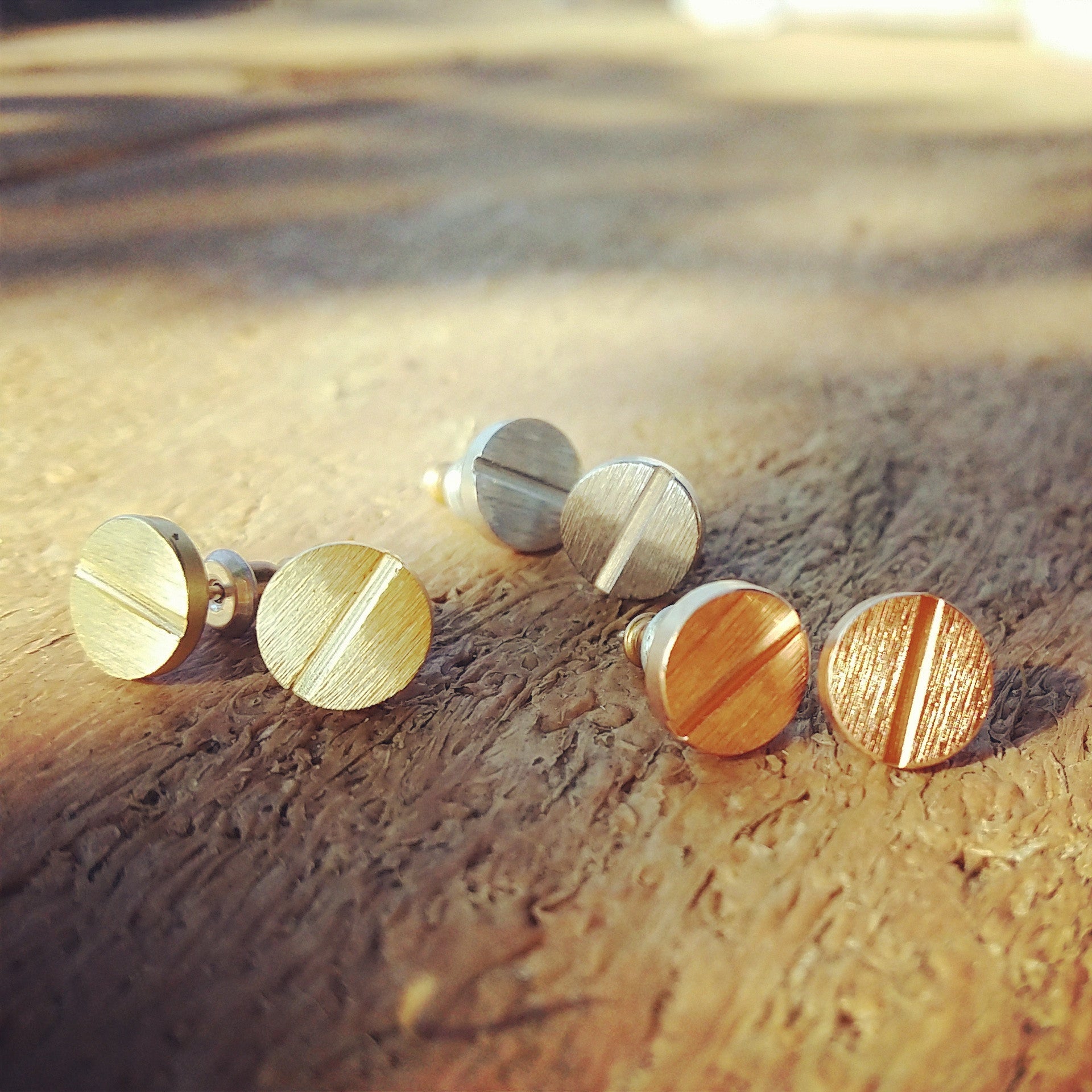 Screw Bolt Earrings