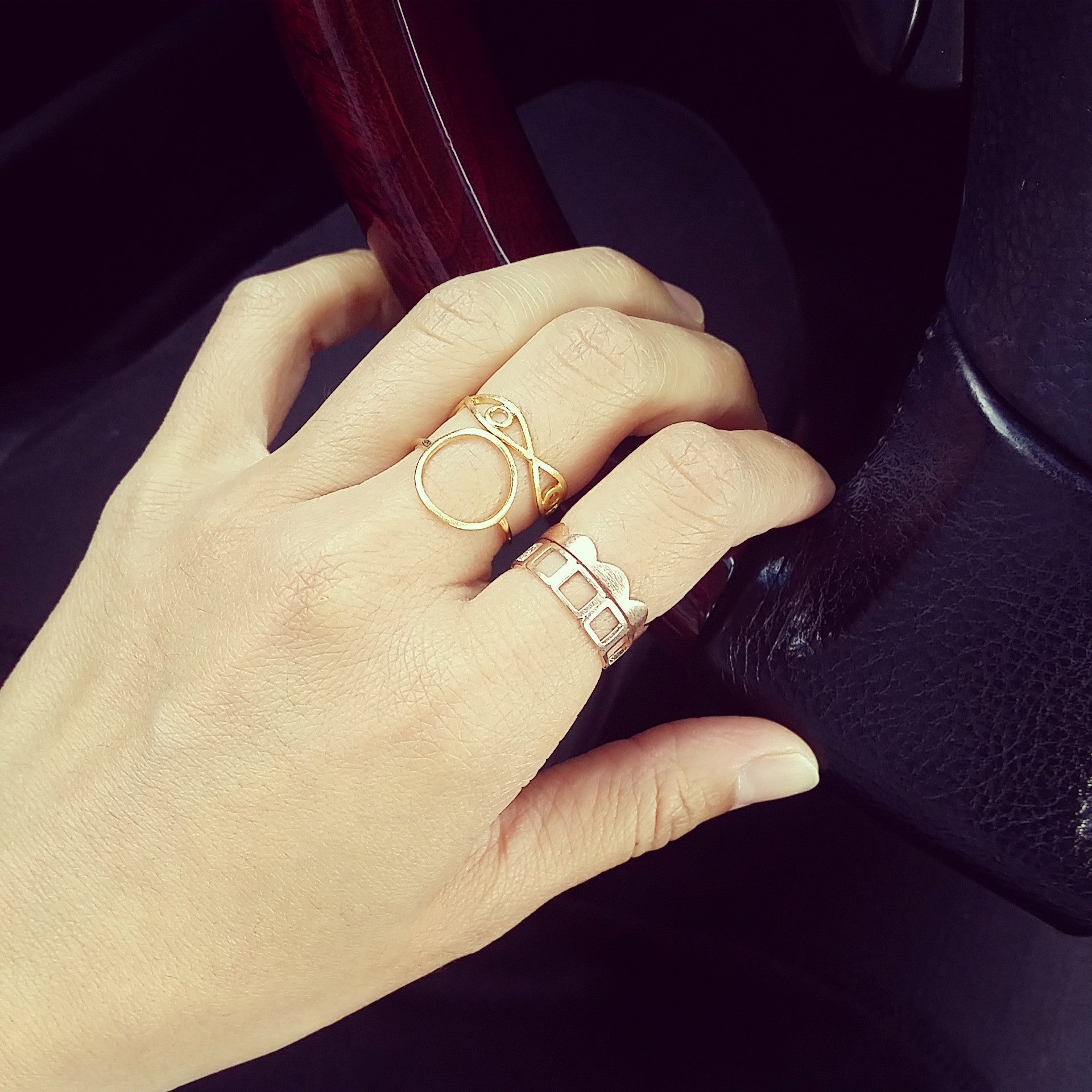 Open Circle Ring