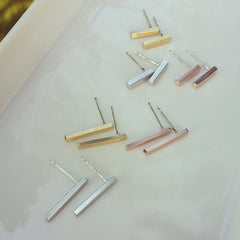 Short Bar (Staple) Earrings
