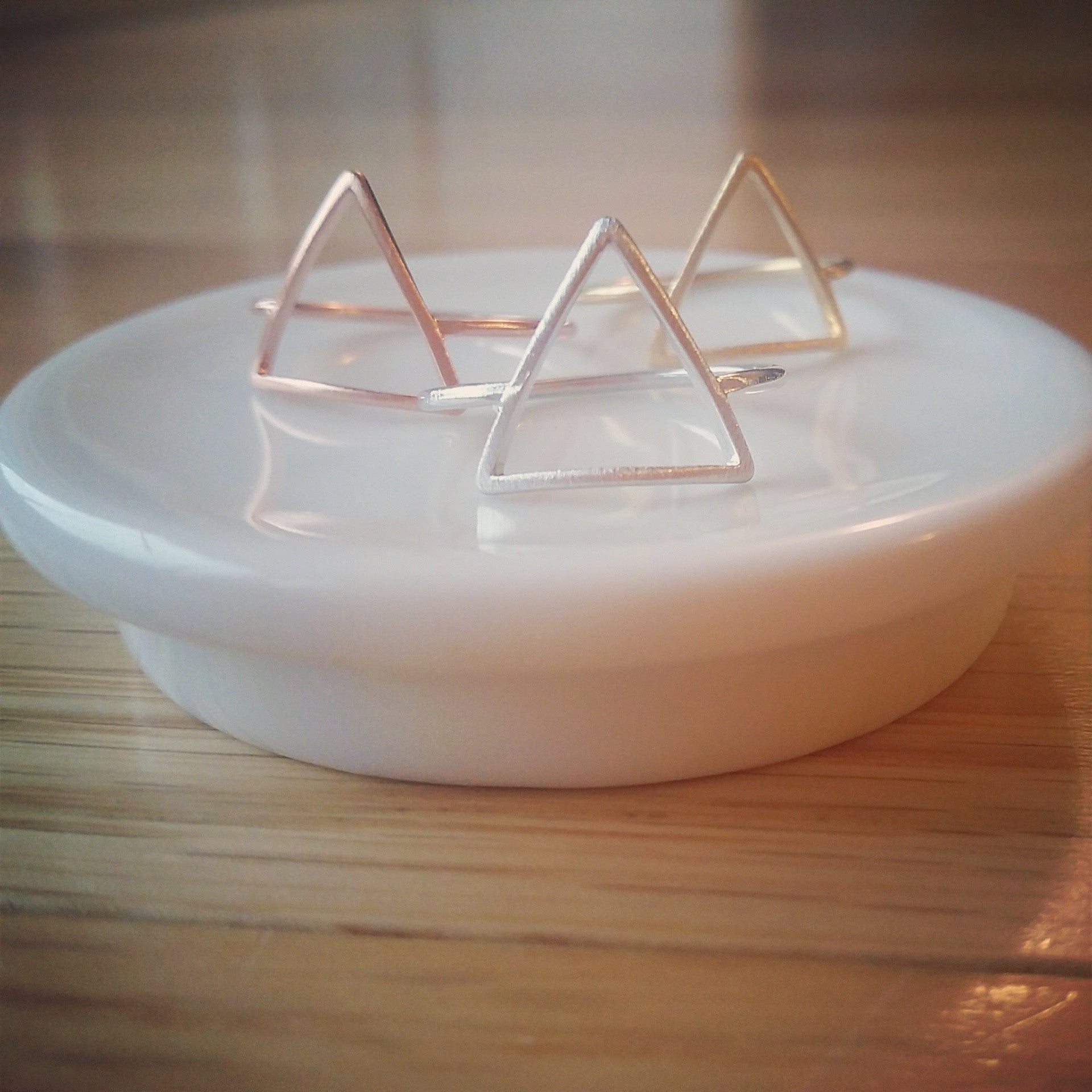 Open Triangle Ring