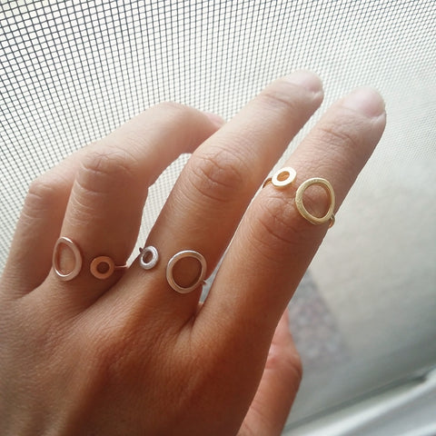 Dual Circle Ring