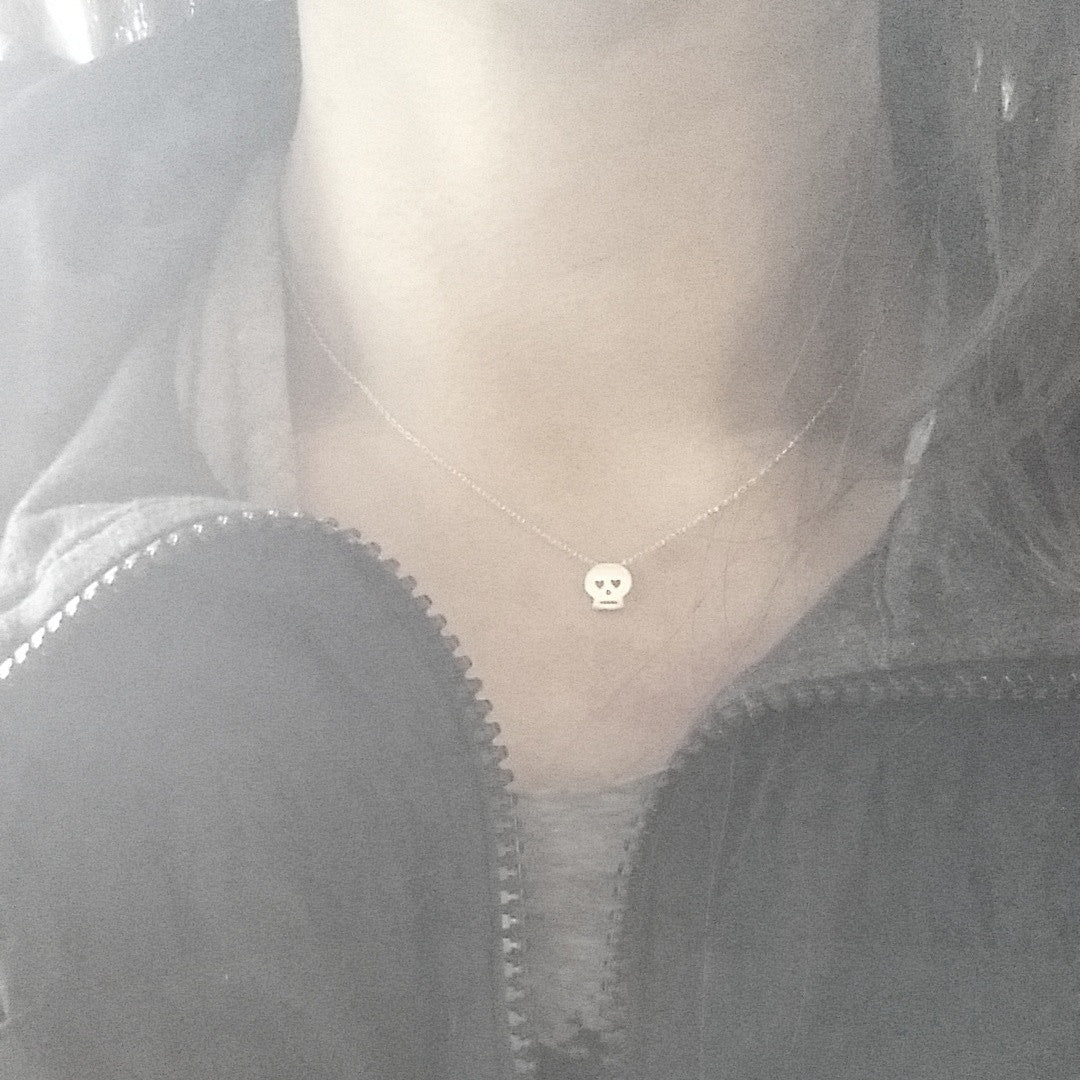 Itty Bitty Skull Necklace