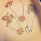 LOVE Circle Necklace