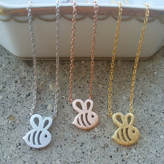 Baby Bee Necklace