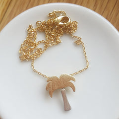 Palm Tree Paradise Necklace