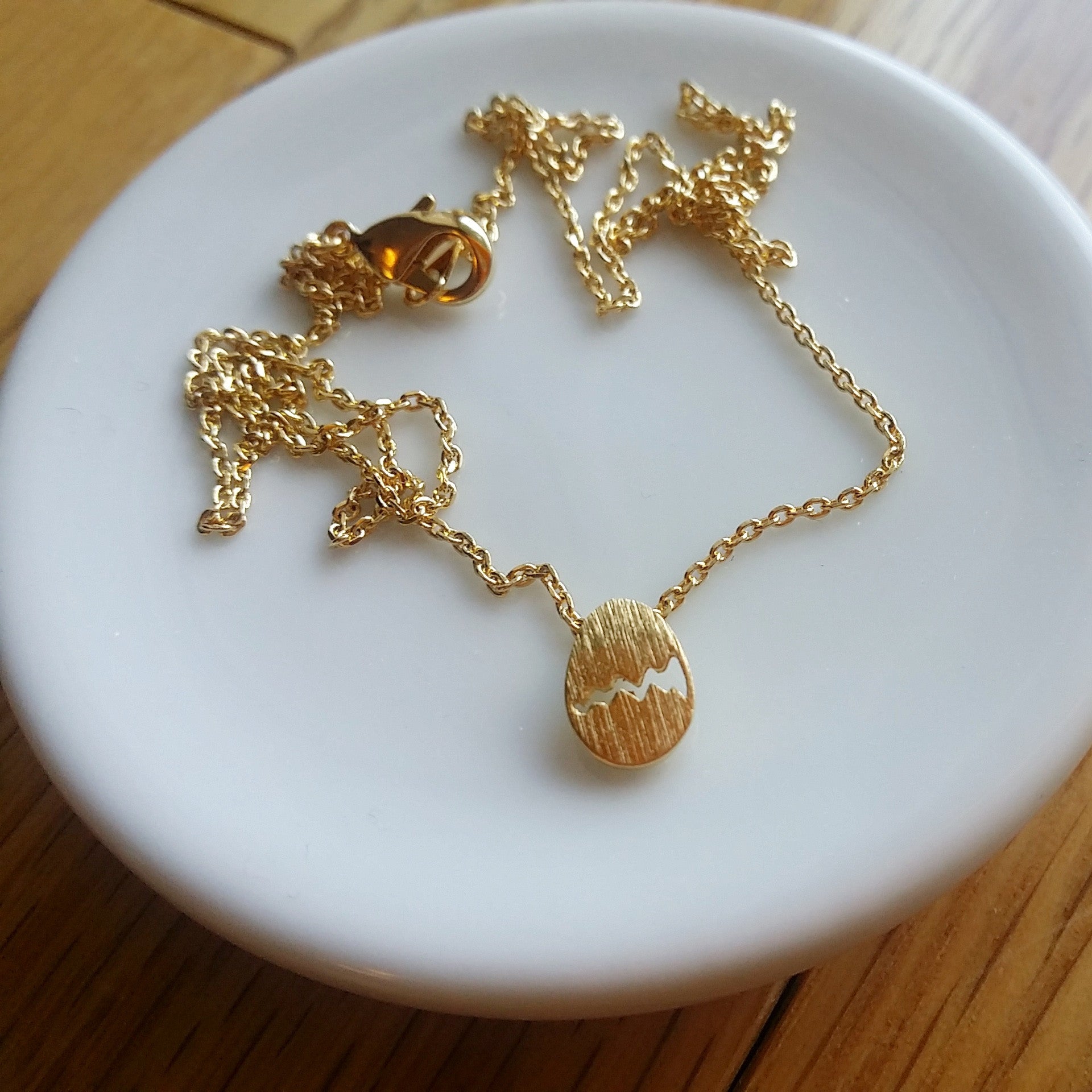 Cracked Egg Necklace