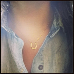 Lucky Horseshoe Necklace