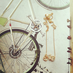 Bicycle Necklace