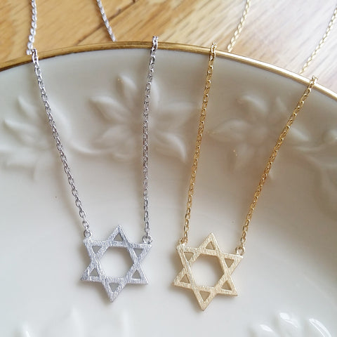 Star of David Necklace