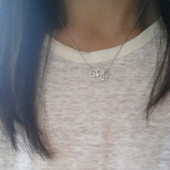 Bicycle Necklace