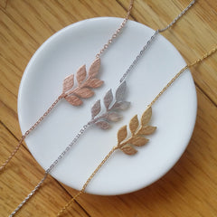 Olive Leaf Necklace