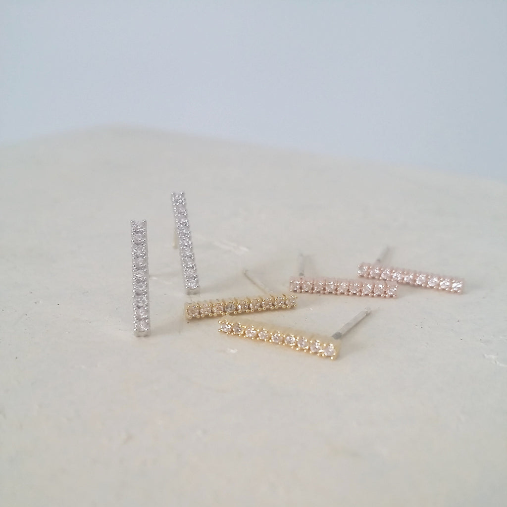 Bling Bar Earrings