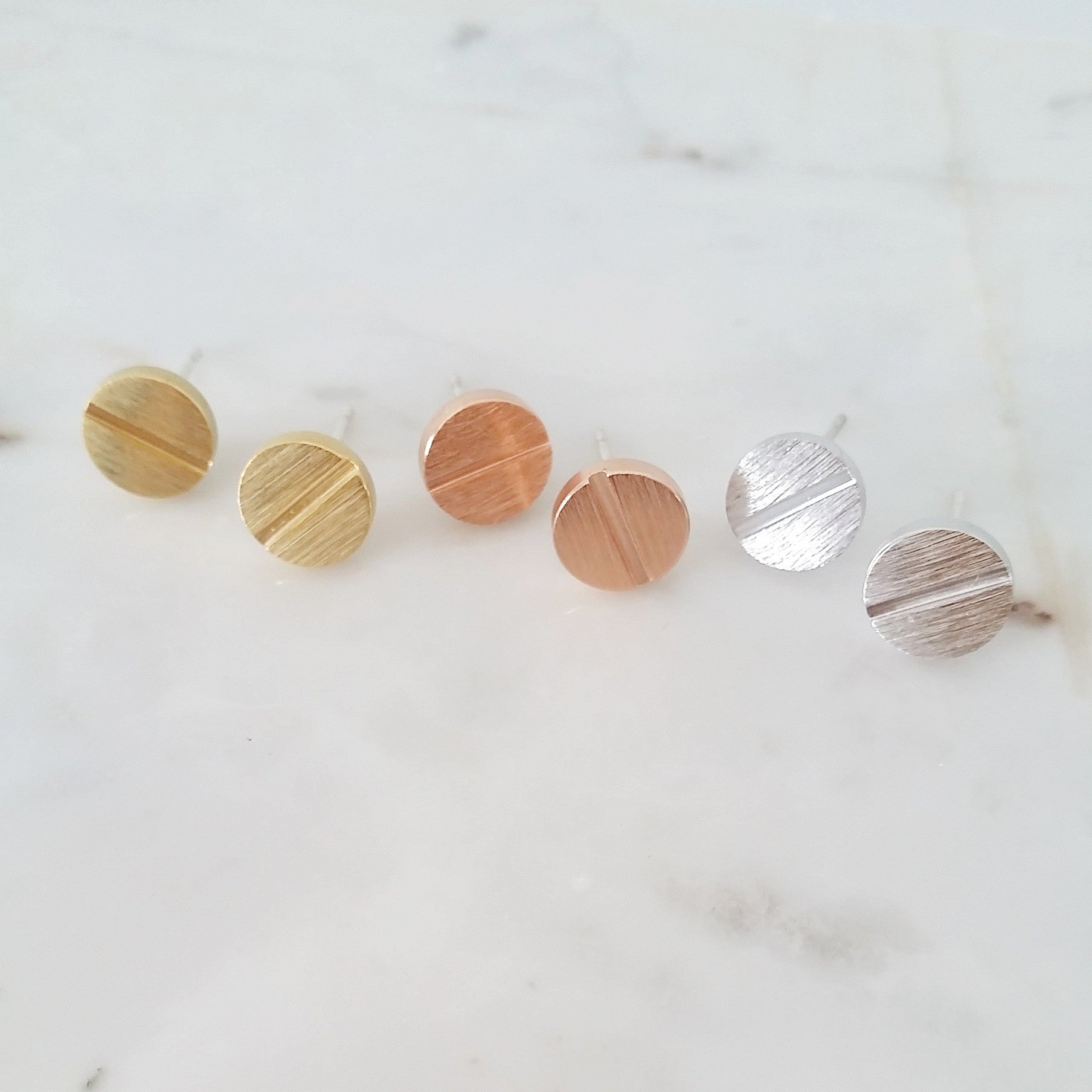 Screw Bolt Earrings