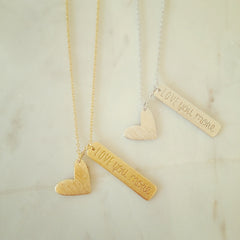 LOVE you more (Charm) Necklace