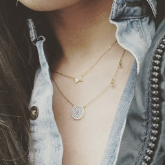 Flawless Disc Necklace