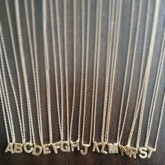Initial (Block) Necklace